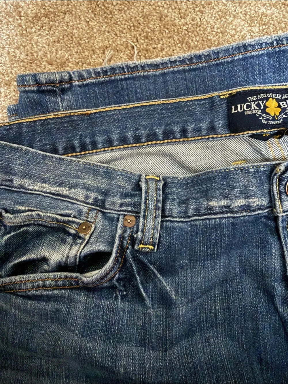 Lucky‎ Brand Blue Boot Cut vintage Jeans